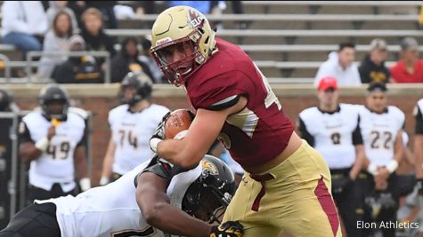 Elon's Matt Foster Selected As CAA Football Scholar-Athlete Of The Year