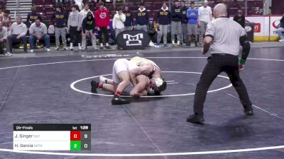 189 lbs Qtr-finals - Jason Singer, Faith Christian Acad vs Holden Garcia, Notre Dame - Green Pond