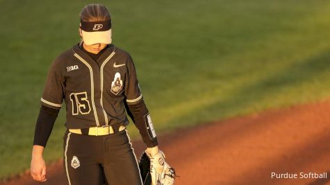 Purdue Softball Splits On Day One Of THE Spring Games