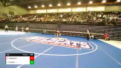 150 lbs Semifinal - Kelton Smith, Payson vs Casen Wopsock, Uintah