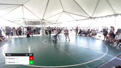 113 lbs Final - Richard Romero, Tucson Pride WC vs Camilo Ramirez, Pounders WC