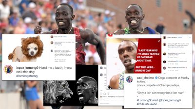 1. Lomong & Chelimo Got Beef