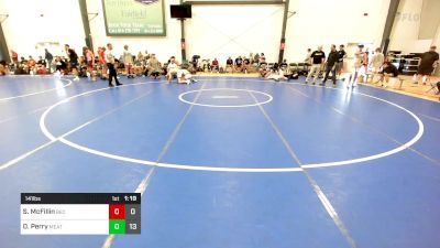 141 lbs Rr Rnd 4 - Shane McFillin, Bethlehem Catholic vs Dalton Perry, Meatballs