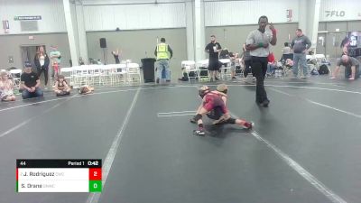 44 lbs Round 1 - Jadiel Rodriguez, Caveman Wrestling Club vs Samson Drane, Great Neck Wrestling Club