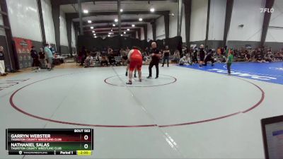 285 lbs Cons. Round 1 - Garryn Webster, Thurston County Wrestling Club vs Nathaniel Salas, Thurston County Wrestling Club