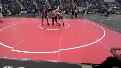 140 lbs Quarterfinal - Jaivyn Hawkes, Knights Youth Wrestling vs Bouxe Smith, Merino