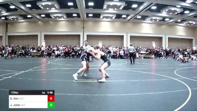 175 lbs Round Of 64 - Seth Iten, Holtville vs Jax Jobe, War Wc