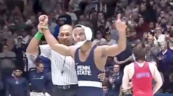 174 lbs Anthony Wokasch, American vs Mark Hall, Penn State