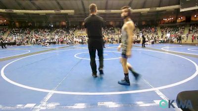 84 lbs Round Of 16 - Giovanni Ramos, Team Tulsa Wrestling Club vs Cruz Clem, Lions Wrestling Academy