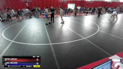 160 lbs Cons. Round 3 - Otto Lepley, KS vs Lars Nelson, MN