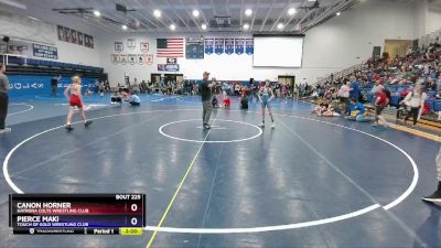 83 lbs Round 4 - Canon Horner, Natrona Colts Wrestling Club vs Pierce Maki, Touch Of Gold Wrestling Club