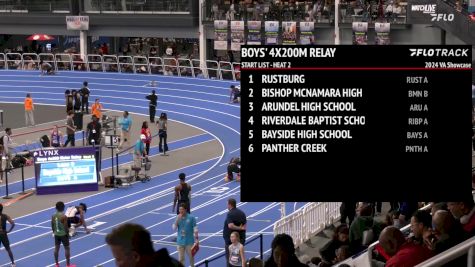 High School Boys' 4x200m Relay, Finals 2