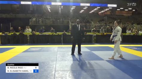 RACHEL ELISABETH HAMILTON vs BRIANNA NICOLE RICE 2024 Pan Jiu Jitsu IBJJF Championship
