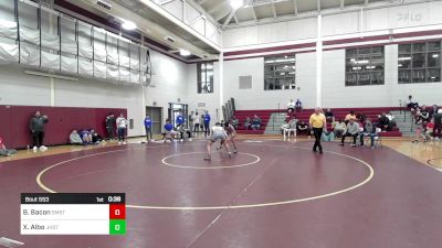 132 lbs Consi Of 4 - Beau Bacon, St. Mark's School Of Texas vs Xavier Albo, Jesuit High School - Tampa