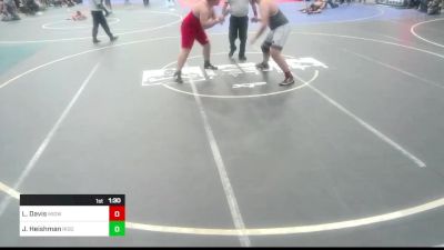 285 lbs Rr Rnd 3 - Luc Davis, Midwest Destroyers vs Jamison Heishman, Ridge WC