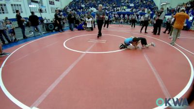 46 lbs Quarterfinal - Teagen Martinez, Carl Albert vs Jason Easley, Division Bell Wrestling