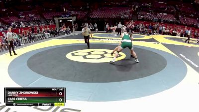 D3-215 lbs Cons. Round 3 - Cass Chiesa, Delta vs Danny Zmorowski, Lake Cath.