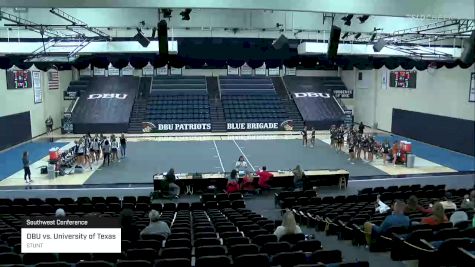 STUNT - DBU vs. University of Texas, STUNT vs. - Southwest Conference