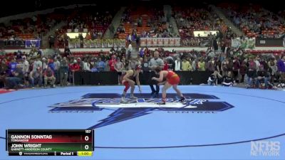 157 lbs Cons. Round 1 - Gannon Sonntag, Tonganoxie vs John Wright, Garnett-Anderson County