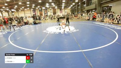 56 lbs Quarterfinal - Joshua Strode, Illinois Orange & Blue vs Jacob Graber, POWA