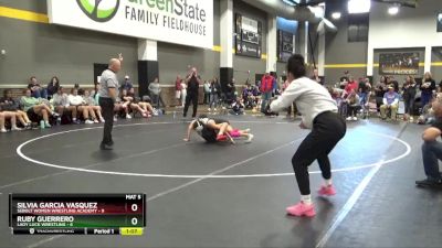 118 lbs Round 5 (16 Team) - Ruby Guerrero, Lady Luck Wrestling vs Silvia Garcia Vasquez, Sebolt Women Wrestling Academy