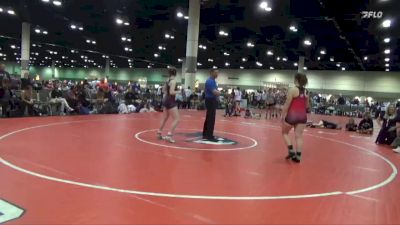 145 lbs Cross Bracket (8 Team) - Madison Secoy, Stormettes vs Lillian Towne, FC Boom Squad