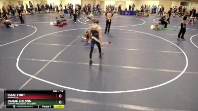 119 lbs Champ. Round 1 - Danan Nelson, Summit Wrestling Academy vs Isaac Fort, Minnesota