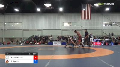 72 kg Consi Of 8 #2 - Anthonie Linares, NYAC/NMU vs Brett Bye, Legends Of Gold