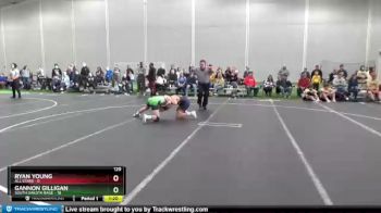 120 lbs Round 1 (4 Team) - Gannon Gilligan, South Dakota Rage vs Ryan Young, All Stars