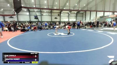 138 lbs Cons. Round 4 - Izak Zavala, OR vs Trenton Moret, CO