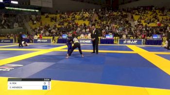 H. ROK vs C. MENDOZA 2018 Pan Kids Jiu-Jitsu IBJJF Championship