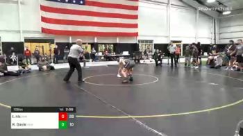 128 lbs Final - Talan Nix, Guerrila Wrestling Academy vs Robert Davis, Level Up MS