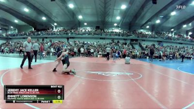 115 lbs Champ. Round 2 - Jeremy Jace Keller, Blue Pride Wrestling Club-AAA vs Emmett Lorenson, Palmyra Youth Wrestling Club-AAA