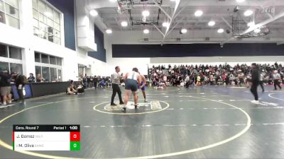 285 lbs Cons. Round 7 - Mason Oliva, Santa Monica vs Julian Gomez, Valencia (Placentia)