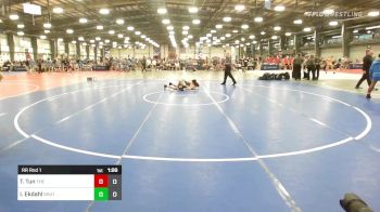 106 lbs Rr Rnd 1 - Tyler Tun, The Fort Hammers vs Isaac Ekdahl, Team Shutt Nation