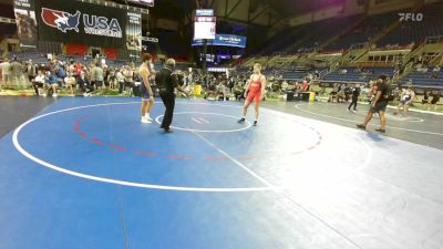 220 lbs Cons 16 #1 - Tyson Russell, Tennessee vs Caleb Kurtti, Minnesota