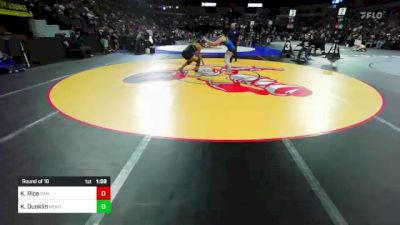 170 lbs Round Of 16 - Kaley Rice, San Dimas vs Katrina Dunklin, Monterey