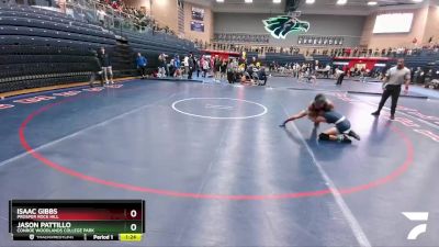 120 lbs Quarterfinal - Jason Pattillo, Conroe Woodlands College Park vs Isaac Gibbs, Prosper Rock Hill