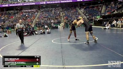 1A 190 lbs Quarterfinal - Eric Brantley, Pamlico County vs Hampton Blackwell, Jimmy C. Draughn