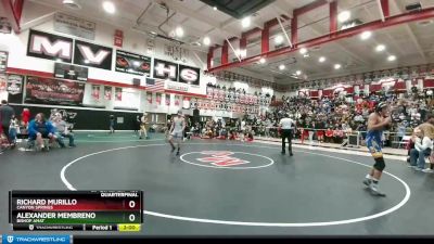 126 lbs Quarterfinal - Richard Murillo, Canyon Springs vs Alexander Membreno, Bishop Amat