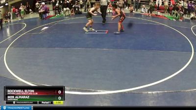 80 lbs Quarterfinal - Iker Almaraz, Shootbox vs Rockwell Elton, Payson Lions Wrestling Club