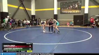 136 lbs Round 3 (6 Team) - Josephine Wearmouth, Western Iowa Alpacas vs Dakota Gress, Nebraska Vipers Red