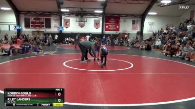 Round 3 - Korbyn Gould, Keokuk Kids Wrestling Club vs Riley Landers, DC Elite