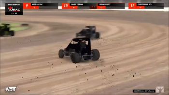 USAC iRacing Challenge | Kokomo Midget Highlights