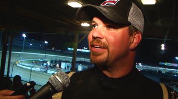 Jonathan Davenport's 2015 Reaction To Winning The Dirt Late Model Dream