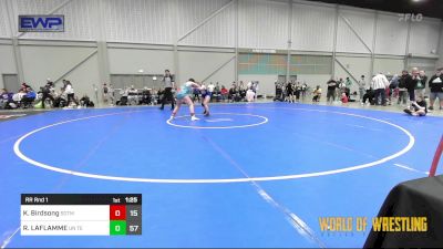 150 lbs Rr Rnd 1 - Kylea Birdsong, Sisters On The Mat Purple vs REMINGTON LAFLAMME, Untouchables Girls Teal