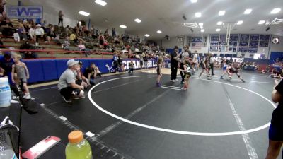 43-46 lbs 3rd Place - Jase Wilson, Midwest City Bombers Youth Wrestling Club vs Preslie Dickerson, Clinton Youth Wrestling