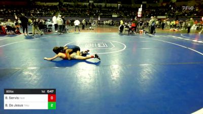 80 lbs Round Of 16 - Benjamin Servis, Fair Lawn vs Brayden De Jesus, Triumph Trained