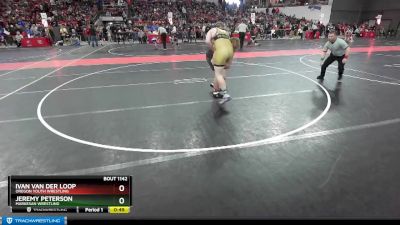 210 lbs Champ. Round 1 - Ivan Van Der Loop, Oregon Youth Wrestling vs Jeremy Peterson, Markesan Wrestling