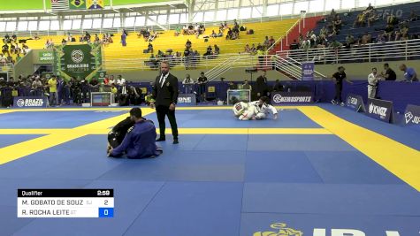 MATEUS GOBATO DE SOUZA vs RAFAEL ROCHA LEITE 2024 Brasileiro Jiu-Jitsu IBJJF